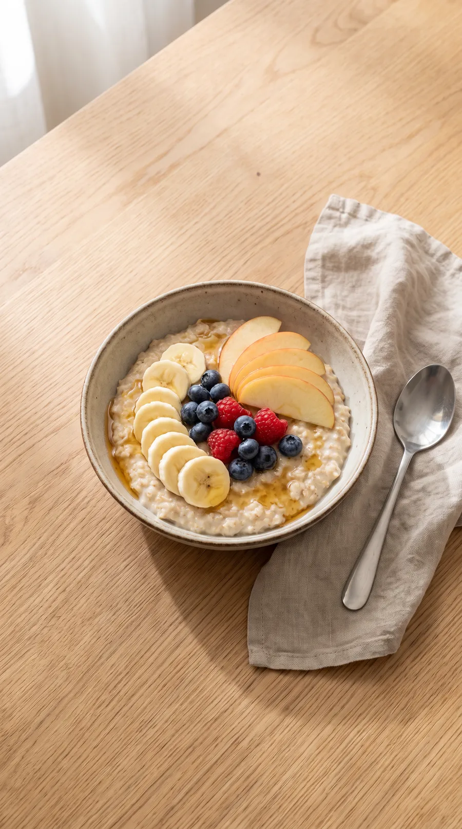 nodiet.ai camera recognizing oatmeal with fruit and counting macros